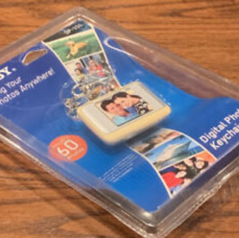 Sony photo keychain